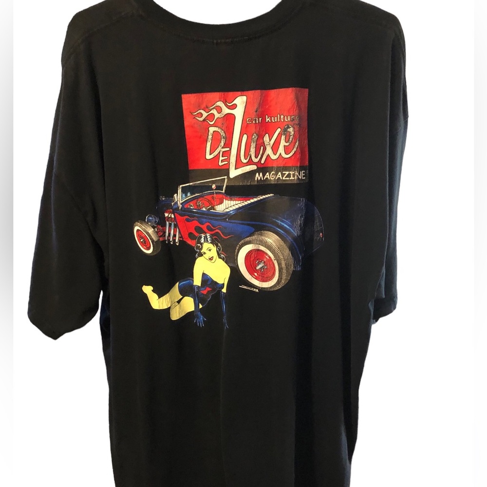 Vintage Car Kulture Deluxe Magazine T-Shirt 2XL